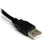 Фото #3 товара StarTech.com 2 Port FTDI USB to Serial RS232 Adapter Cable with COM Retention - Black - 2.1 m - USB 2.0 A - 2 x DB-9 - Male - Male