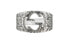 Фото #2 товара Кольцо GUCCI Interlocking G 925 Silver Men's/Women's Couple款