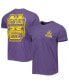 Men's Purple ECU Pirates Logo Campus Icon T-shirt