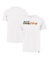 47 Men's White Miami Dolphins Flag Script Franklin T-Shirt