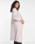 Vero Moda Tall longline cardigan in pink