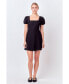 Фото #2 товара Women's Mini Dress with Strappy Back Detail