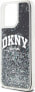 DKNY DKNY Liquid Glitter Big Logo - Etui iPhone 13 Pro Max (czarny)