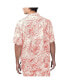 ფოტო #2 პროდუქტის Men's Tan Kansas City Chiefs Sand Washed Monstera Print Party Button-Up Shirt