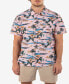ფოტო #5 პროდუქტის Men's Rincon Print Short Sleeve Button-Up Shirt
