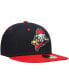 Фото #4 товара Men's Navy Portland Sea Dogs Authentic Collection Team Alternate 59FIFTY Fitted Hat