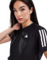 adidas Running Own The Run t-shirt in black