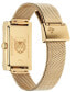 ფოტო #4 პროდუქტის Women's Swiss G-Frame Gold-Tone PVD Stainless Steel Mesh Bracelet Watch 21x34mm