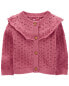 Фото #2 товара Baby Crochet-Knit Cardigan Sweater 18M