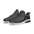 Фото #10 товара Puma Electron 2.0 Wide 38645405 Mens Gray Mesh Lifestyle Sneakers Shoes
