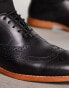 Фото #6 товара Office meanest brogues in black leather