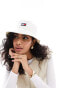 Tommy Jeans soft ready bucket hat in ecru