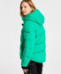 Фото #2 товара Women's Hooded Thumbhole-Cuff Puffer Coat