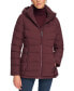 Фото #1 товара Women's Stretch Hooded Puffer Coat, Created for Macy's