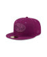 Men's Purple San Francisco 49ers Color Pack 59FIFTY Fitted Hat Фиолетовый, 8 - фото #1