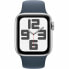 Фото #6 товара Умные часы Apple SE Синий Серебристый 40 mm