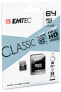 EMTEC Micro SDHC ECMSDM64GXC10CG - 64 GB - MicroSDHC - Class 10 - 20 MB/s - 12 MB/s - Black - фото #4