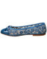 Фото #2 товара French Sole Nights Lace & Patent Flat Women's