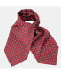 Фото #1 товара Men's Spoleto - Silk Ascot Cravat Tie for Men