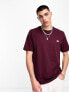 Dickies mapleton small logo t-shirt in maroon