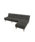 Фото #8 товара Bovey Convertible Sofa Bed Sectional