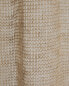 Linen mesh curtain