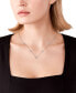 Diamond Honeycomb Station Statement Necklace (7/8 ct. t.w.) in 14k White or Yellow Gold, 16" + 2" extender