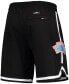 ფოტო #4 პროდუქტის Men's Black Oklahoma City Thunder Chenille Shorts