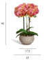 Фото #8 товара Kunstpflanze Orange Orchidee 42 cm