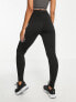 Фото #2 товара Threadbare Fitness gym leggings in black