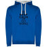 KRUSKIS Keep Calm And Go Skiing Two-Colour hoodie