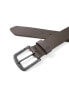 Levi's Seine leather belt in brown with logo