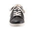 Фото #3 товара Trotters Adore T2117-001 Womens Black Leather Lace Up Lifestyle Sneakers Shoes 5