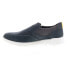 Rockport Grady Slip On CI3370 Mens Blue Leather Lifestyle Sneakers Shoes 8