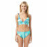 Vince Camuto 276890 Women's Reversible Convertible Bikini TOP, Azure, Medium