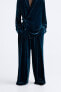 Фото #2 товара Limited edition velvet trousers