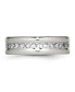 Фото #2 товара Stainless Steel Polished with CZ 7mm Band Ring