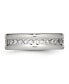 ფოტო #2 პროდუქტის Stainless Steel Polished with CZ 7mm Band Ring