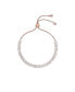 ფოტო #2 პროდუქტის MELRAH: Crystal Adjustable Tennis Bracelet For Women