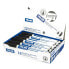 Фото #1 товара MILAN Box 12 Black Whiteboard Markers With Chisel Tip (1 4 Mm)