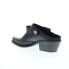 Фото #6 товара Diesel D-Santiago Mule L Y02896-PR516-T8013 Mens Black Mules Slippers Shoes 10