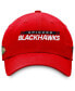 Фото #3 товара Men's Red Chicago Blackhawks Authentic Pro Rink Adjustable Hat