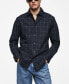 ფოტო #1 პროდუქტის Men's Check Flannel Cotton Shirt