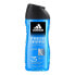 Фото #1 товара adidas 3-in-1 Fresh Endurance Shower Gel, Stimulating Fragrance and Long-Lasting Freshness, 250 ml