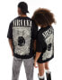 ASOS DESIGN unisex oversized graphic tee in black with Nirvana prints 2XL - фото #8