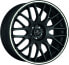 Фото #1 товара Колесный диск литой Barracuda Karizzma mattblack PureSports / Color Trim weiss - DS30 8x18 ET8 - LK4/100 ML73.1