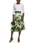 Фото #1 товара Samantha Sung Aster Midi Dress Women's White 4