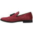 Фото #3 товара Sperry Gold Exeter Tassel Loafers Round Toe Dress Mens Burgundy Dress Shoes STS