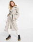 Фото #8 товара River Island belted coat in beige