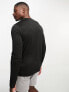 Hummel mesh training top with long sleeves in black